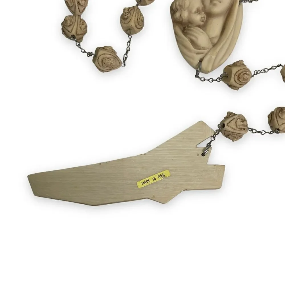 Extra Large Resin Wall Decor Hanging Rosary Catholic Religious Crucifix